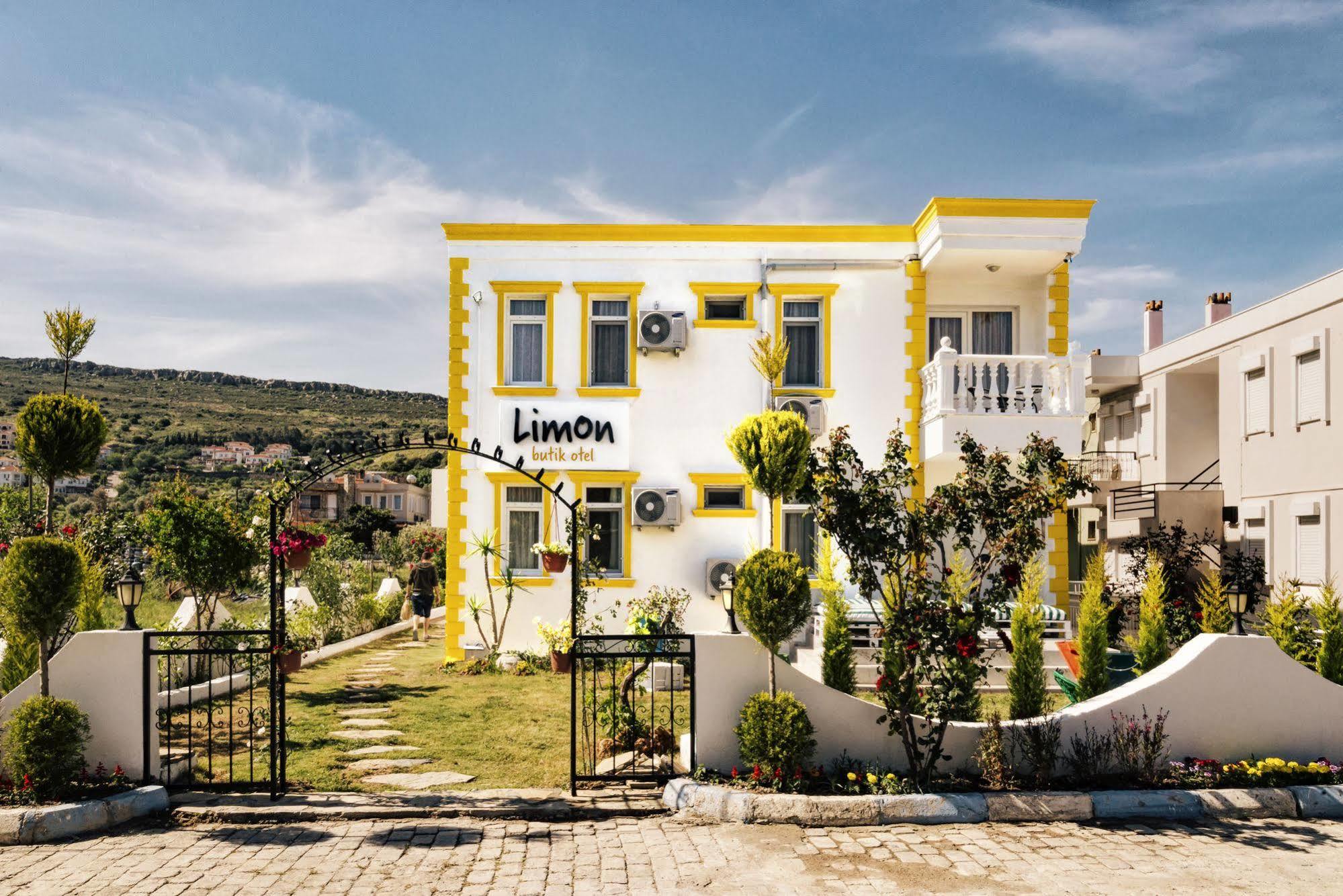 Limon Pansiyon Foça Buitenkant foto